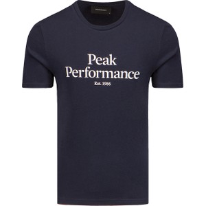 Granatowy t-shirt Peak performance