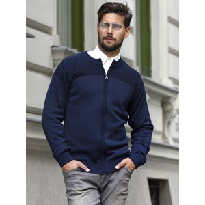 Sweter M. Lasota ze stójką w stylu casual z bawełny