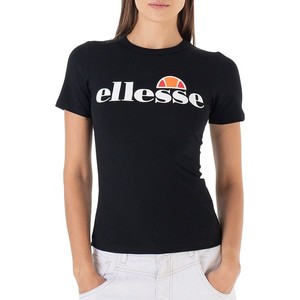 T-shirt Ellesse z okrągłym dekoltem z bawełny w młodzieżowym stylu