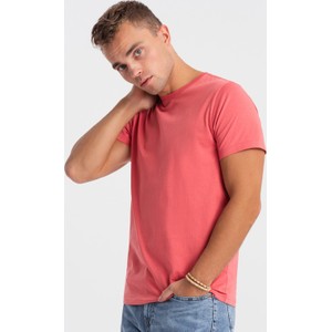 T-shirt Ombre w stylu casual z krótkim rękawem