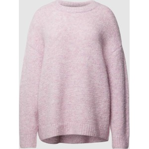 Różowy sweter Natalie Oettgen X P&c* w stylu casual