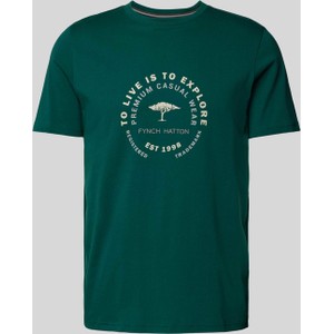 T-shirt Fynch Hatton z krótkim rękawem z nadrukiem