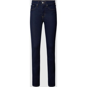 Granatowe jeansy Levi's® 300 z bawełny w stylu casual