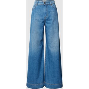 Niebieskie jeansy MaxMara z jeansu w stylu casual