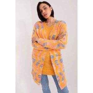 Pomarańczowy sweter Wool Fashion Italia w stylu casual