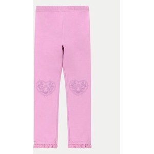 Różowe spodnie dziecięce MODIVO