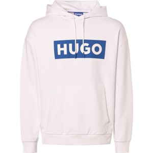 Bluza Hugo Blue z nadrukiem w młodzieżowym stylu