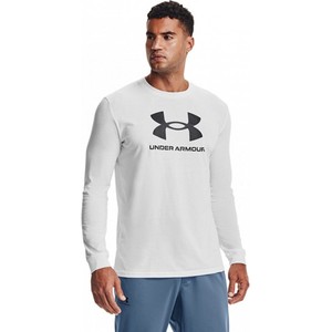 Koszulka z długim rękawem Under Armour w sportowym stylu z bawełny
