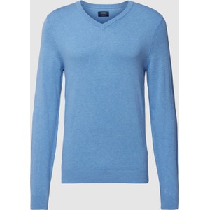 Niebieski sweter McNeal w stylu casual