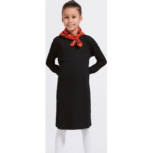 Czarna sukienka dziewczęca Reserved z bawełny