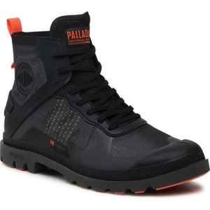 Czarne buty zimowe Palladium sznurowane