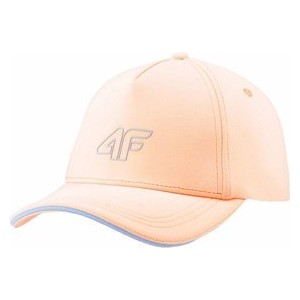 Pomarańczowa czapka 4F