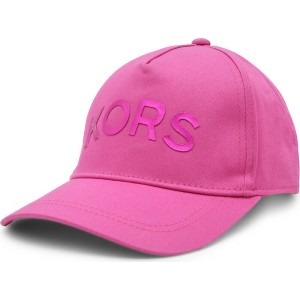 Różowa czapka Michael Kors Kids