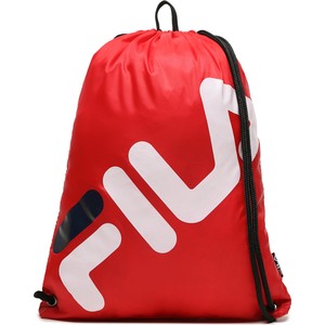 Czerwony plecak Fila w sportowym stylu