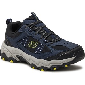Granatowe buty trekkingowe Skechers