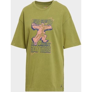 Zielony t-shirt Jordan w sportowym stylu