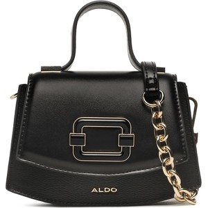 Czarna torebka Aldo do ręki matowa średnia