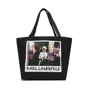 Torebka Karl Lagerfeld z nadrukiem