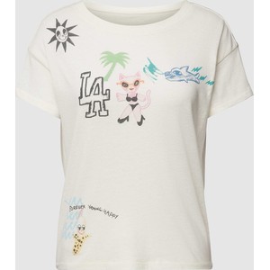 T-shirt Zadig & Voltaire z krótkim rękawem z okrągłym dekoltem z bawełny