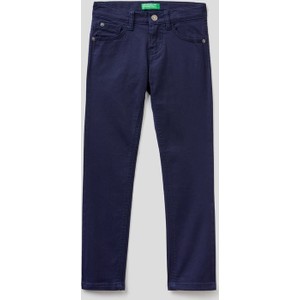Granatowe spodnie dziecięce United Colors Of Benetton