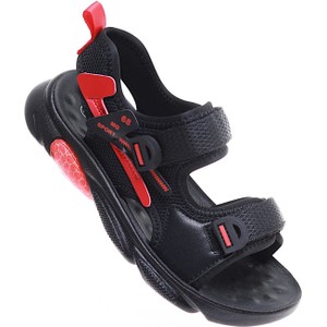 Czarne buty dziecięce letnie Pantofelek24 dla chłopców