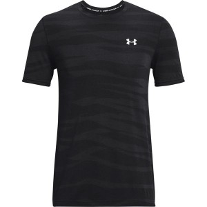 Czarny t-shirt Under Armour w sportowym stylu