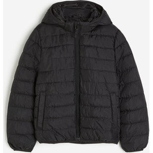 Czarna kurtka dziecięca H & M dla chłopców