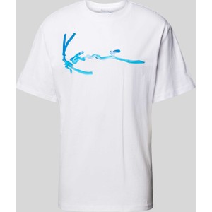 T-shirt Karl Kani w młodzieżowym stylu z krótkim rękawem z nadrukiem