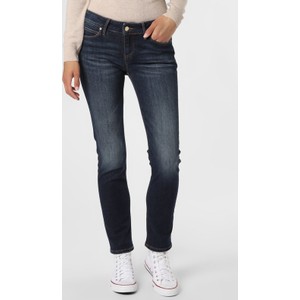 Granatowe jeansy Tommy Hilfiger z bawełny