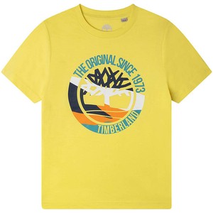 Żółta koszulka dziecięca Timberland