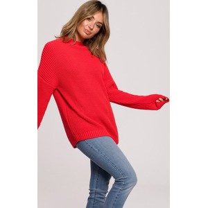 Czerwony sweter Be