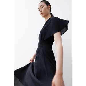 Czarna sukienka H & M w stylu casual maxi