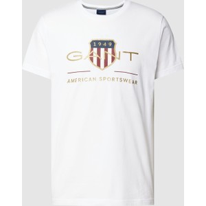 T-shirt Gant z nadrukiem