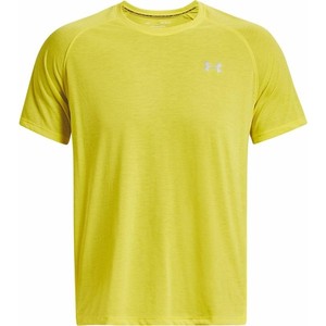 Żółty t-shirt Under Armour z krótkim rękawem