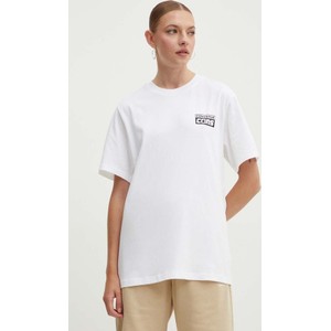 T-shirt Converse z nadrukiem z bawełny z krótkim rękawem
