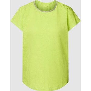 Zielony t-shirt Christian Berg Woman w stylu casual z bawełny