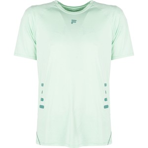 Zielony t-shirt Fila w sportowym stylu