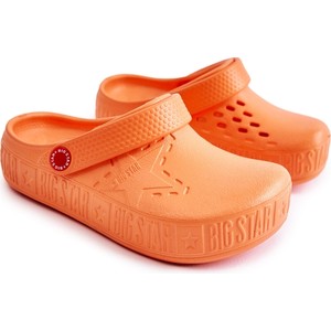 Pomarańczowe buty dziecięce letnie Big Star