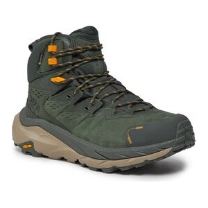 Zielone buty trekkingowe MODIVO z goretexu