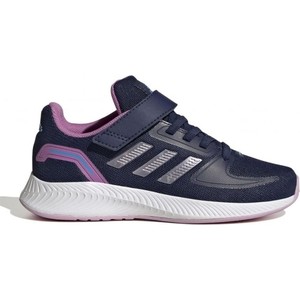 Granatowe buty sportowe dziecięce Adidas sznurowane