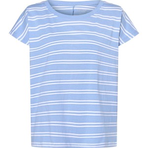 Niebieski t-shirt Marie Lund