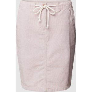Różowa spódnica Tom Tailor w stylu casual z bawełny