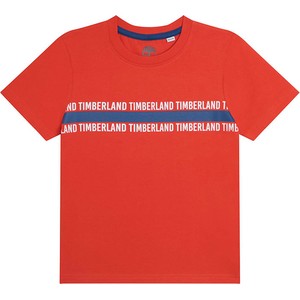 Czerwona koszulka dziecięca Timberland
