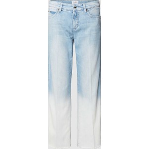 Niebieskie jeansy Cambio z bawełny w street stylu