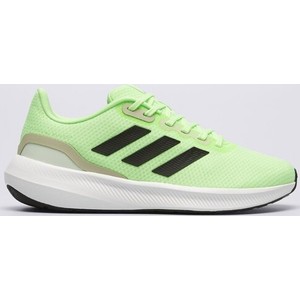 Zielone buty sportowe Adidas w sportowym stylu sznurowane