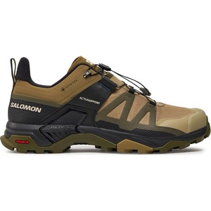 Zielone buty trekkingowe Salomon