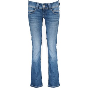 Niebieskie jeansy Pepe Jeans w street stylu z bawełny