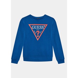 Niebieska bluza dziecięca Guess dla chłopców