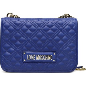 Niebieska torebka Love Moschino na ramię mała matowa