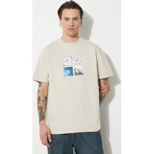 T-shirt Ader Error z nadrukiem z bawełny